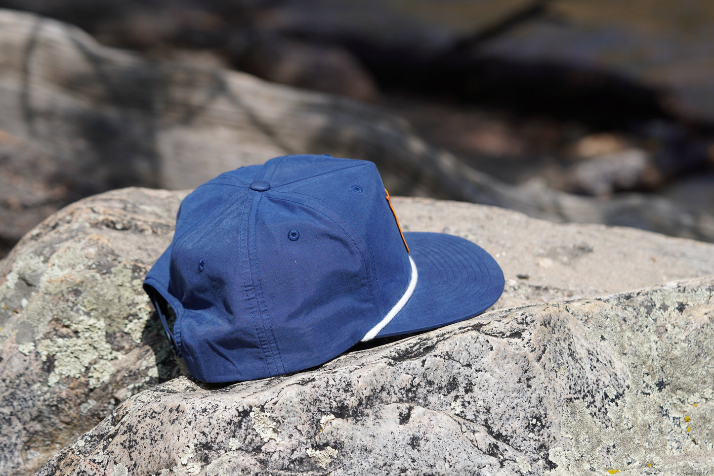 The Vista Cap - Navy and White
