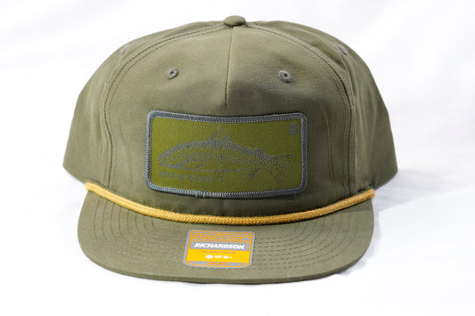 The Trout Cap - Loden/Amber Gold