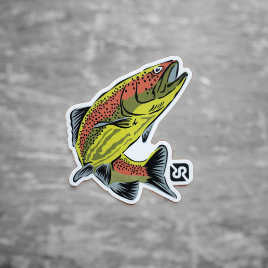 Full Color Trout Sticker