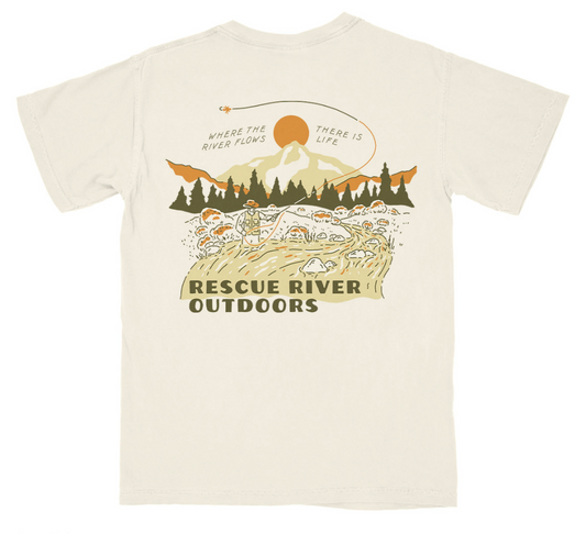 The Vista Pocket Tee – Ivory