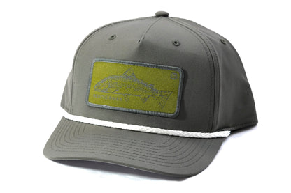 The Trout Cap - Charcoal / White